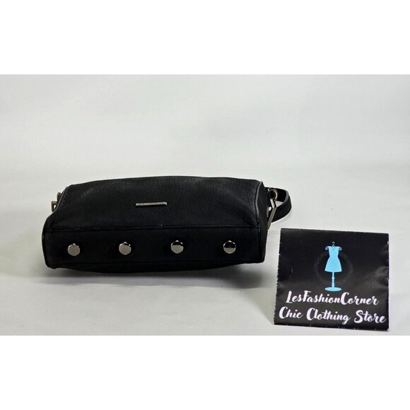 Rebecca Minkoff Women's Black Avery Leather Crossbody Bag Size Medium 2290 - Picture 8 of 13